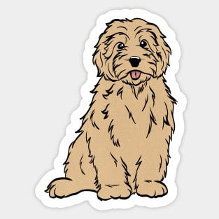 Goldendoodle Sticker